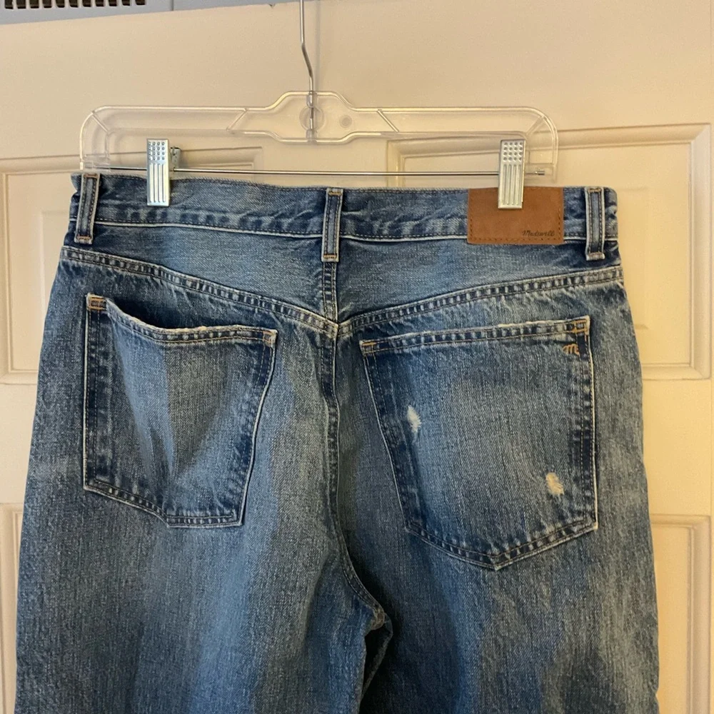 NEW Madewell The Low-Slung Baggy Jean Robertson Wash Rigid Size 28 NWOT - Picture 9 of 14